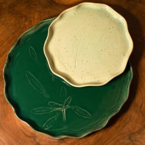 Farfurie frunzulițe medii